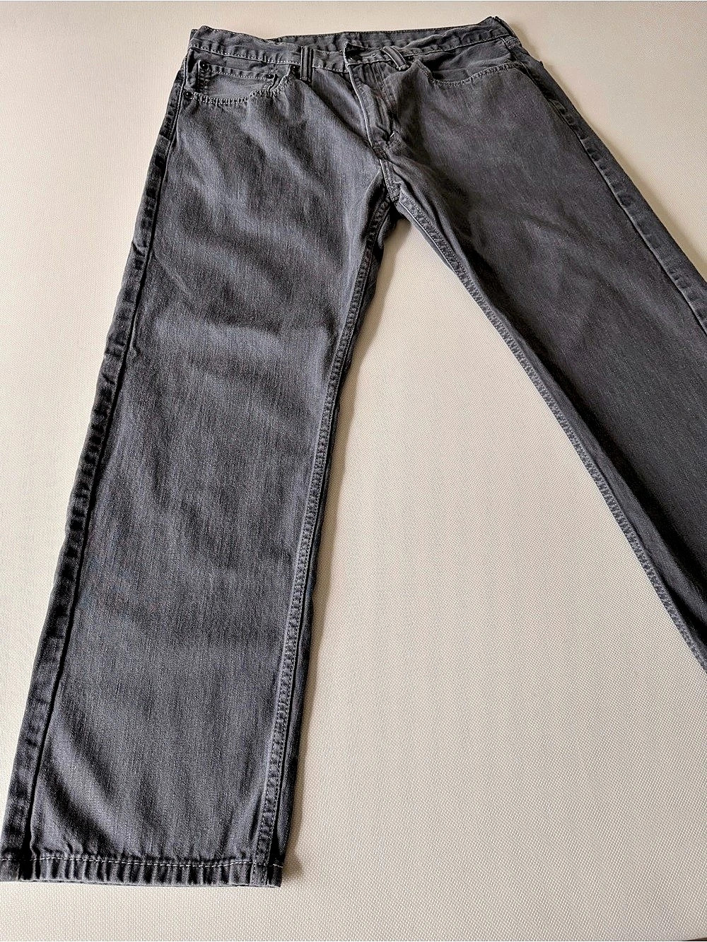 Levi's Straight Leg Men's Jeans Charcoal W36
